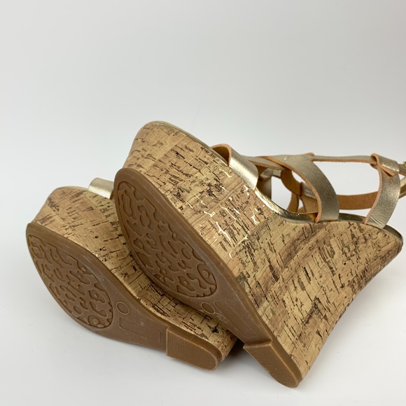 Brand new Justfab platform wedge sandals shoes - Picture 5 of 5